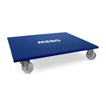 MESO Möbelroller - Gummirad - 800mm x 600mm - 350kg
