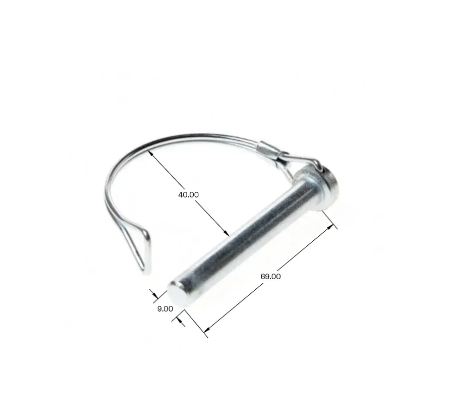 Verriegelungsklammer Rundrohr 52 mm