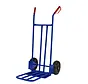 Trolley blau - inkl. Ventil - Max 200 kg - Auslaufschutz (PU) Schwarz/Schwarz