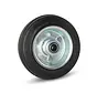 Geruchsneutrales Gummirad - 100mm - 80kg - Auslaufmodell