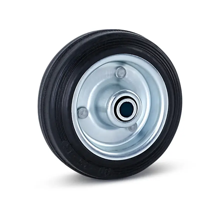 Geruchloses Gummirad - 80mm - 70kg - Auslaufphase