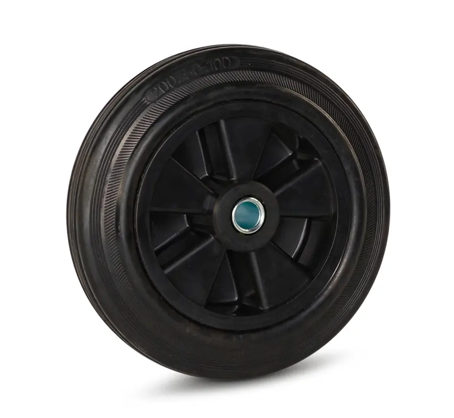 Gummirad – 200 mm – 200 kg – Auslaufmodell