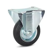 MESO Geruchsneutrale Bockrolle aus Gummi - 100mm - 80kg - Phase out
