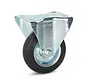 Geruchsneutrale Bockrolle aus Gummi - 100mm - 80kg - Phase out