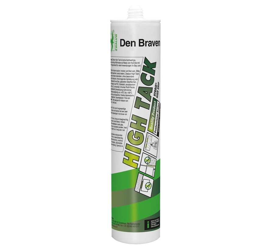 Zwaluw - High Tack - Scellant - Blanc - 290ml