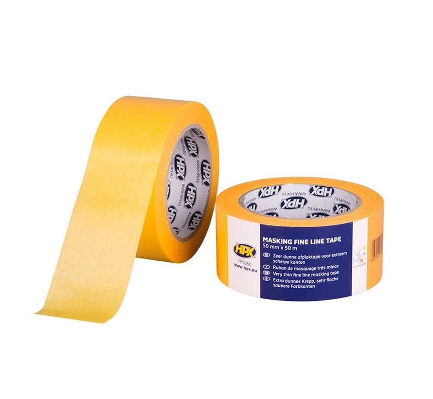 HPX - Masking 4400 Fine Line - Orange - 48mm x 50m