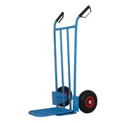 chariot bleu - avec rabat - max 200kg