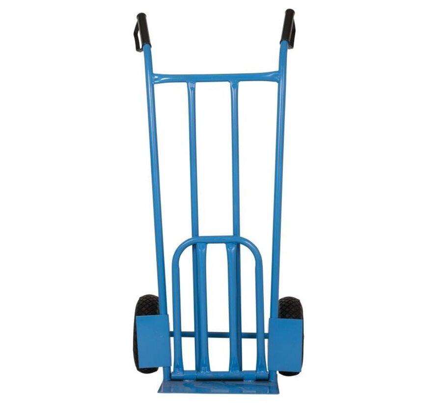 chariot bleu - avec rabat - max 200kg