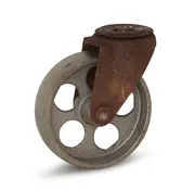 MESO Roulette vintage pivotante à oeil Retro Design 125 mm - 100 kg
