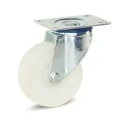 MESO Roulette pivotante en polyamide blanc 100 mm - 200 kg