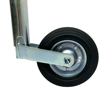 Roue de nez jante en acier 48 mm
