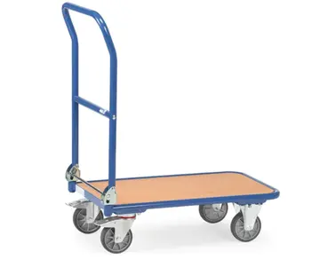 Fetra Chariot pliable Fetra, surface de chargement 720 x 450 mm - 250 kg