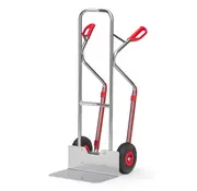 Fetra Fetra  Diable en aluminium, pneus gonflables 260 x 85 mm - 200 kg - Lame large