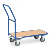 Fetra Chariot d'entrepôt Fetra, surface de chargement 850 x 450 mm - 250 kg