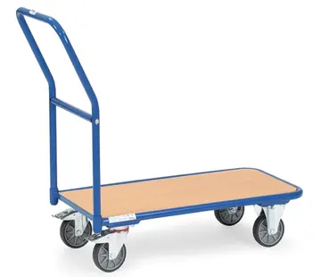 Fetra fetra chariot d'entrepôt surface de chargement 850 x 450 mm - 250 kg