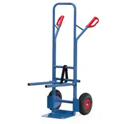 Fetra Chariot à chaises Fetra à pneus gonflables 260 x 85 mm - Accoudoirs amovibles
