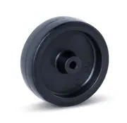 MESO Roue de meuble noire - 75mm - 60kg