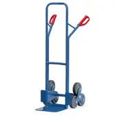 Fetra Fetra Chariot à main pour escaliers Trappenster - 3 roues en TPE 160 x 40 mm - 200 kg