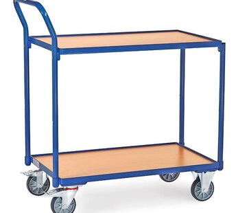 Fetra Chariot de table léger Fetra, surface de chargement 850 x 500 mm - 300 kg