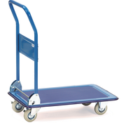 Fetra Chariot de magasin Fetra, surface de chargement 750 x 480 mm - 150 kg - poignée rabattable