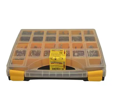 Rotadrill Rotadrill - Coffret d'assortiment - XL zingué - Torx - Chevilles incluses