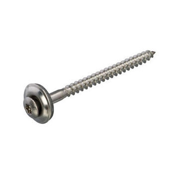 Dak & Gevel Toiture et façade - Vis Torx 20 à mandrin avec rondelle EPDM - 4,5 x 25mm - acier inoxydable - Planche partielle (200 pièces)