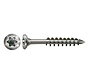 Spax - Vis pour pignons et clôtures - tête cylindrique Torx 20 - filetage partiel 4,5 x 35mm - acier inoxydable (200 pièces)