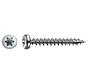 Spax - Vis à panneaux d'aggloméré - Torx 20 Tête cylindrique - 4.0 x 45mm - Filetage plein - acier inoxydable (200 pièces)
