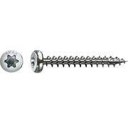 Spax - Vis à panneaux d'aggloméré - Torx 20 Tête cylindrique - 5.0 x 50mm - Filetage plein - acier inoxydable (100 pièces)