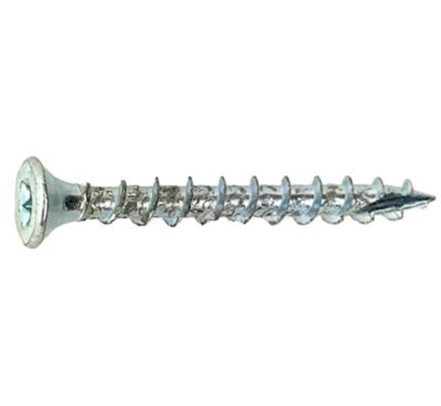 Woodies - Vis de fixation - Torx 20 tête fraisée plate - 4,5 x 40mm - fraisée - zinguée (200 pièces)