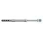 Fischer - S x R - Chevilles de construction/charpente - 10 x 80mm (50 pièces)