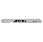 GRAPHITE Graphite - Lames de scie sauteuse - Pour métal (2 pièces)