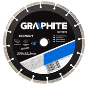 GRAPHITE Graphite - Segment - Roue diamantée - 230x22.2x8.0x2.7mm