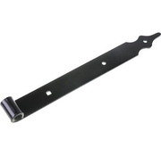 Poignée de pouce - Rustica - Pour pouce de 16mm - 80cm - Noir