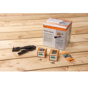 Heco - Jeu de clips pour la fixation invisible des lames de terrasse
