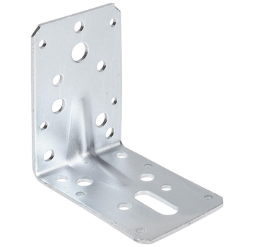 Starx Ancrage d'angle avec rebord - 90x90x60mm - Galvanisé