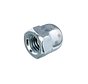 Hoenderdaal Fasteners - Ecrous borgnes - M10 - DIN1587 - Zingué (100 pièces)
