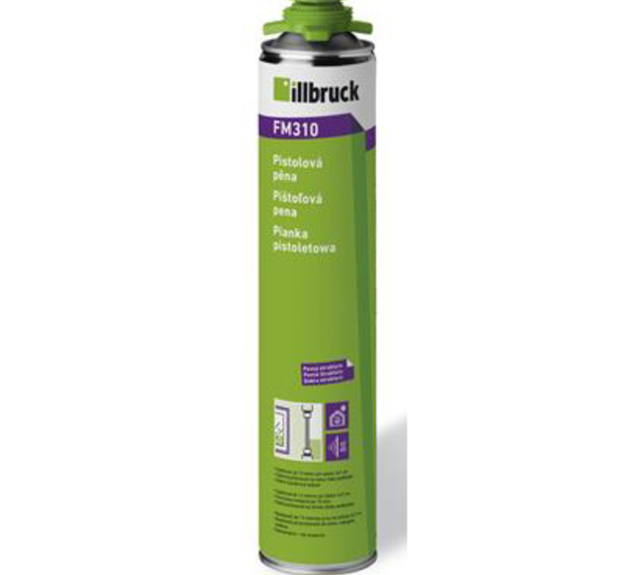Illbruck - Mousse pour pistolet/Mousse d'isolation - FM310 - 750ml