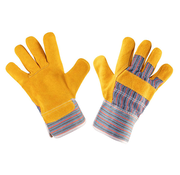 Neo - BASIC - Gants de travail - Cuir de vache - Jaune - M10,5