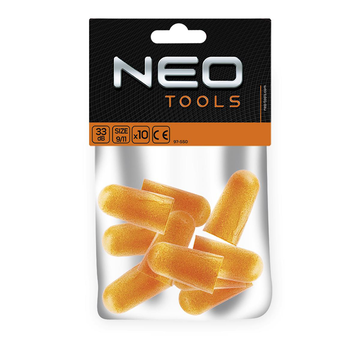 Neo - Bouchon d'oreille - 10 bouchons d'oreille 33 dB