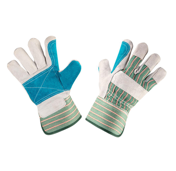 Neo - PRO - Gants de travail - Cuir de vache - Gris - M10,5