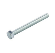 Goujon - DIN933 Hexagone - SW 10 - M6 x 40mm - 8.8 - Zingué (200 pièces)
