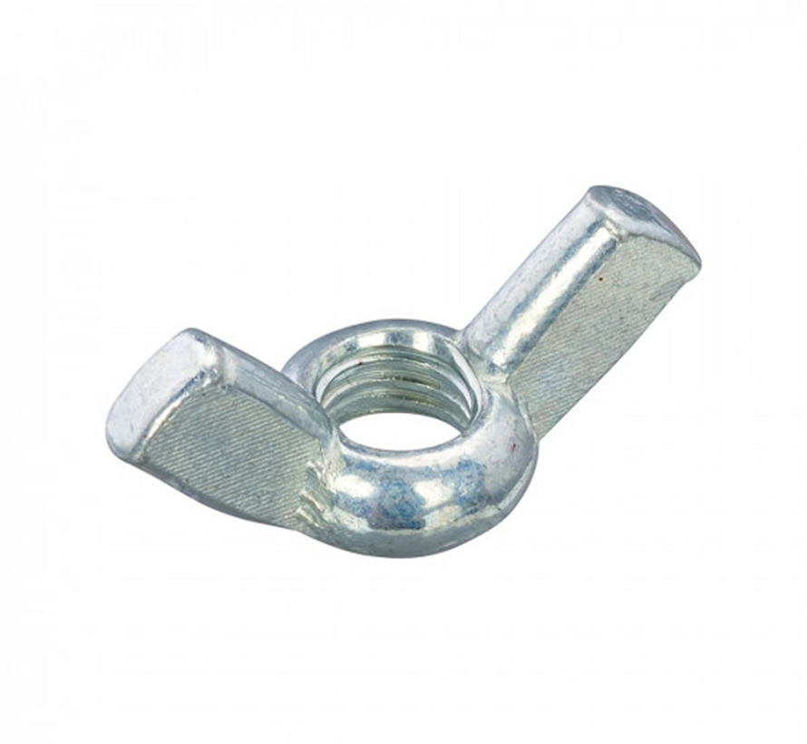 Ecrous à oreilles - modèle américain - M12 - Galvanisé (50 pièces)