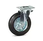 Roue pour conteneur 200 mm, caoutchouc - ACS3-200