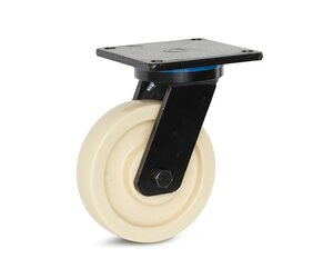 Besoin d'une roulette pivotante extra lourde en nylon avec plateau supérieur - 200mm - 1,300kg ? Commandez en ligne immédiatement !