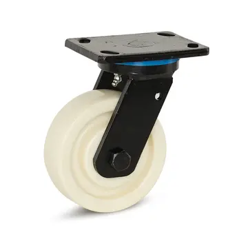 MESO Roulette pivotante extra lourde en nylon avec plateau supérieur - 150mm - 1,000kg