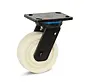 Roulette pivotante extra lourde en nylon avec plateau supérieur - 150mm - 1,000kg