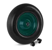 MESO Roue de brouette 4.80/4.00-8 , Anti-fuite, jante métallique, Capacité de charge 200kg -