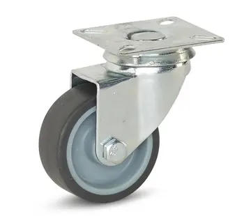 MESO Roulette de meuble avec plateau supérieur - 50mm - 40kg