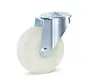 Roulette pivotante en nylon avec trou central - 150mm - 350kg